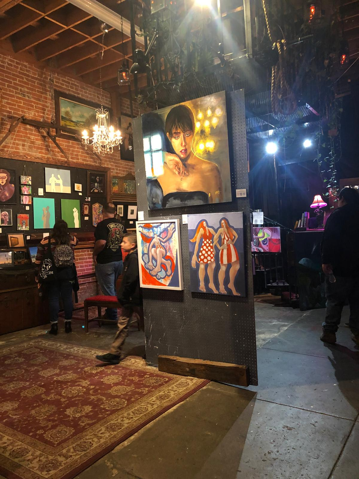 Nov 2022 – Artist in the Alley Gallery Pomona Art Walk